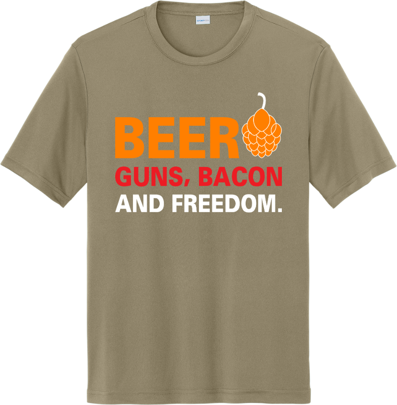 Beer, Guns, Bacon and Freedom - Coyote Brown