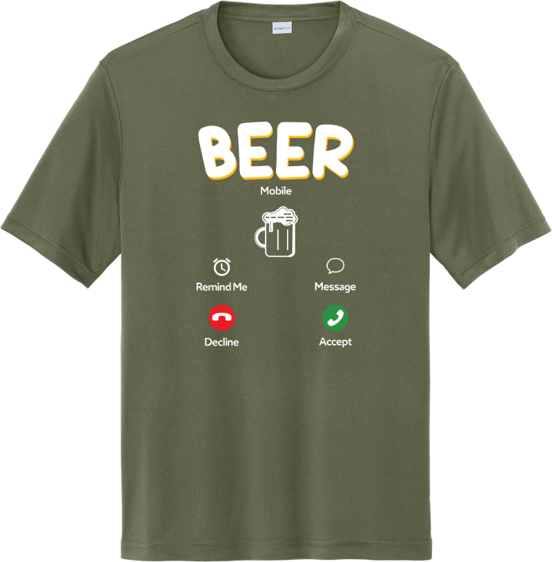 Beer Mobile - Olive Drab Green