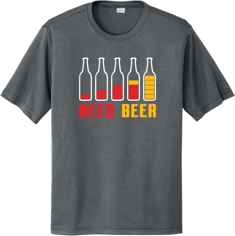 Need Beer - Iron Grey Heather