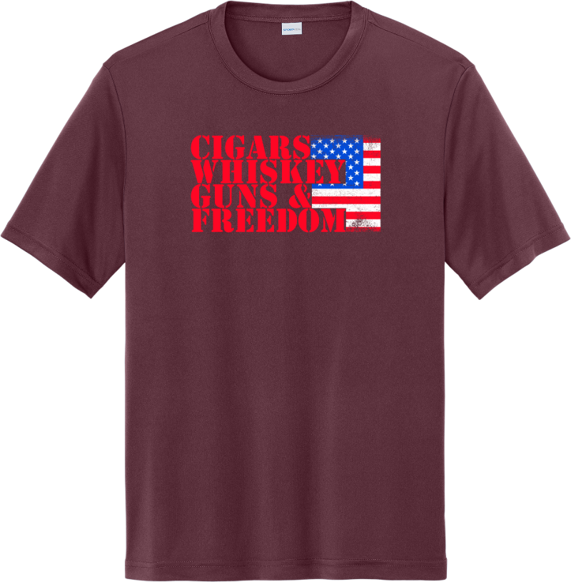 Cigars Whiskey - Maroon