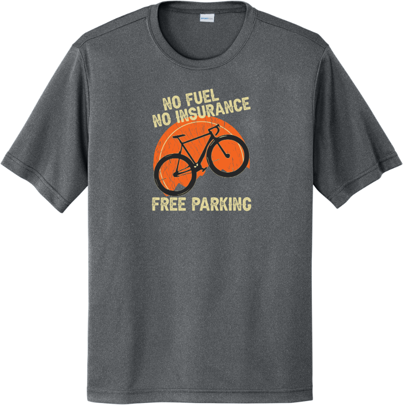 No Rules. No Excuses. Free Parking - Iron Grey Heather