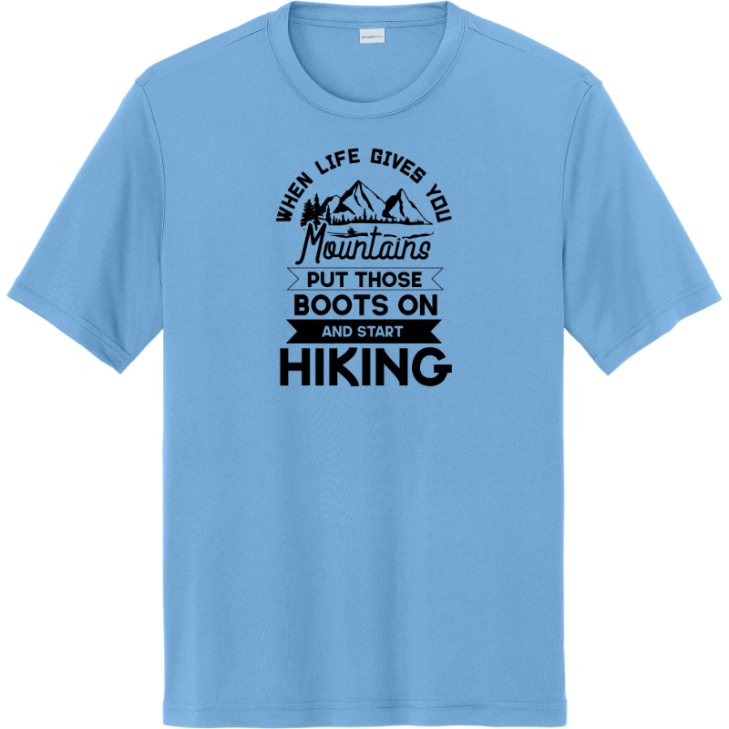 Put Those Boots On - Carolina Blue