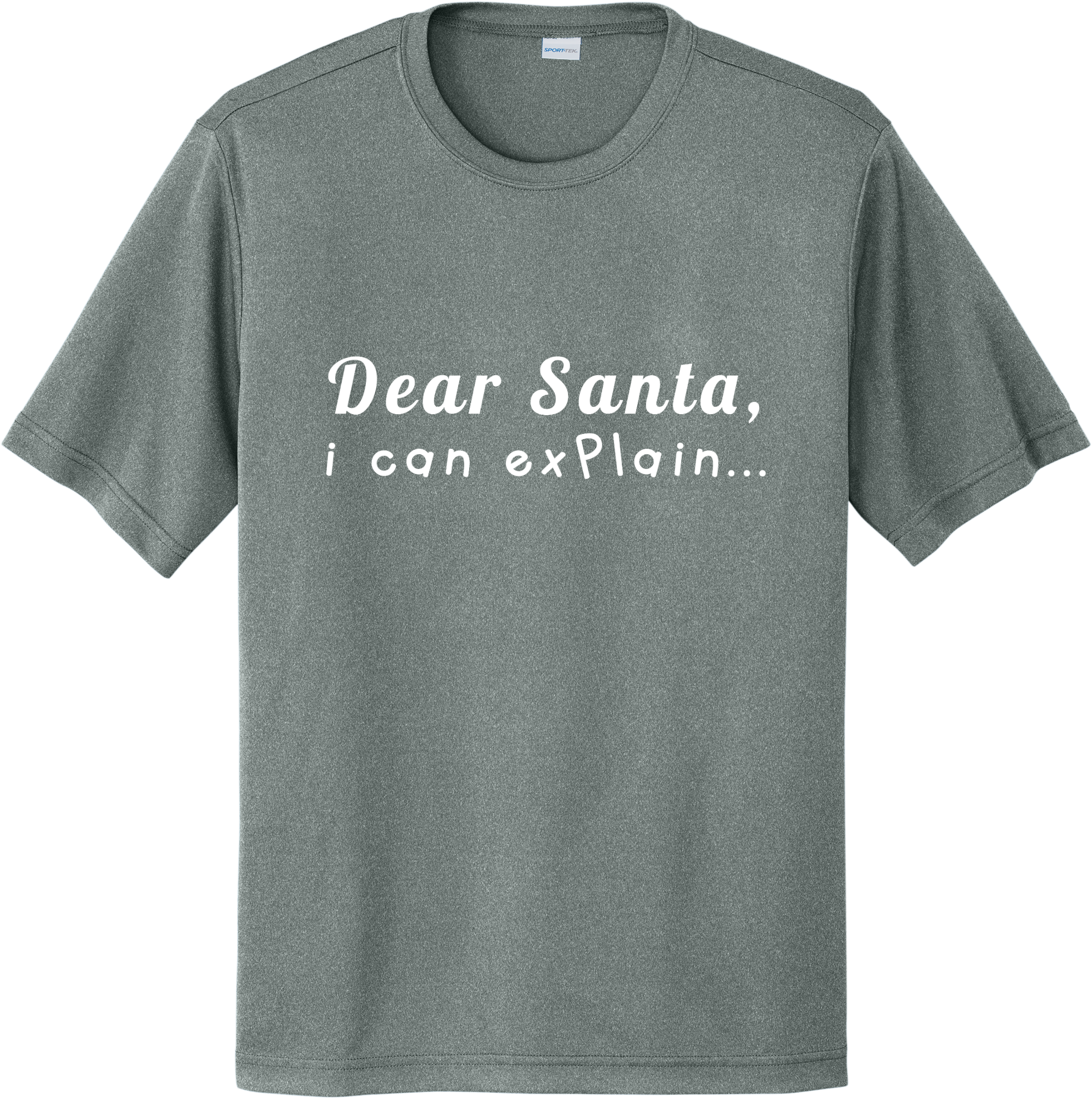 Dear Santa - Grey Concrete Heather
