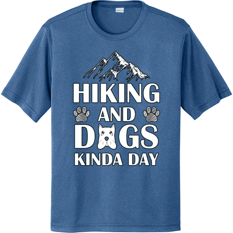 Hiking and Dogs Kinda Day - True Royal Heather