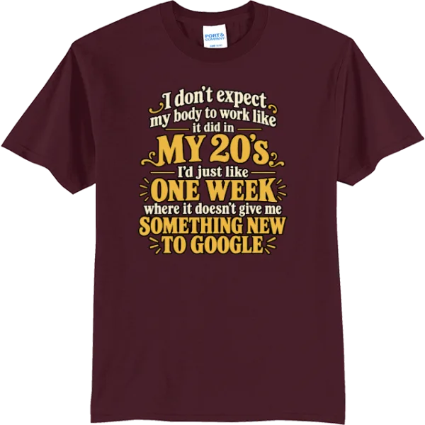 Something New to Google - Athletic Maroon