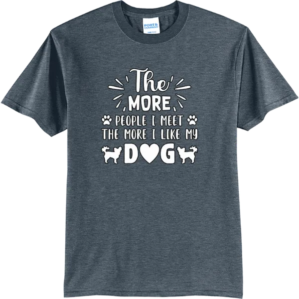 The More I Like My Dog - Heather Navy